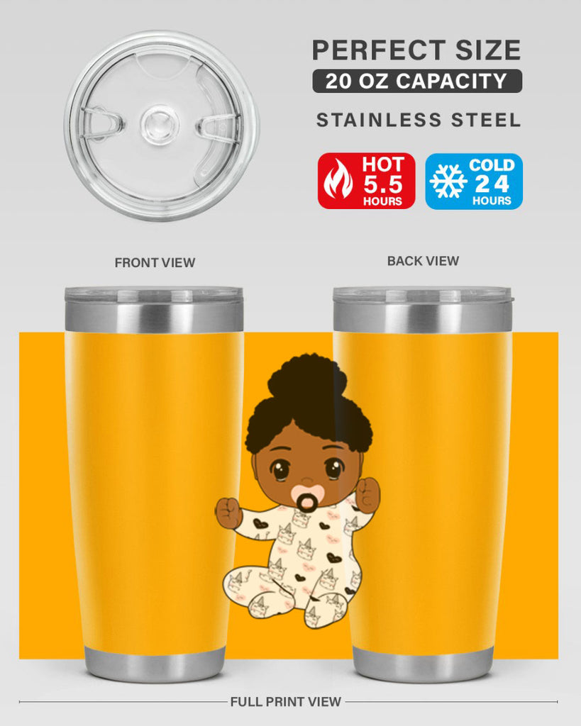 Black baby style 5#- women-girls- Tumbler