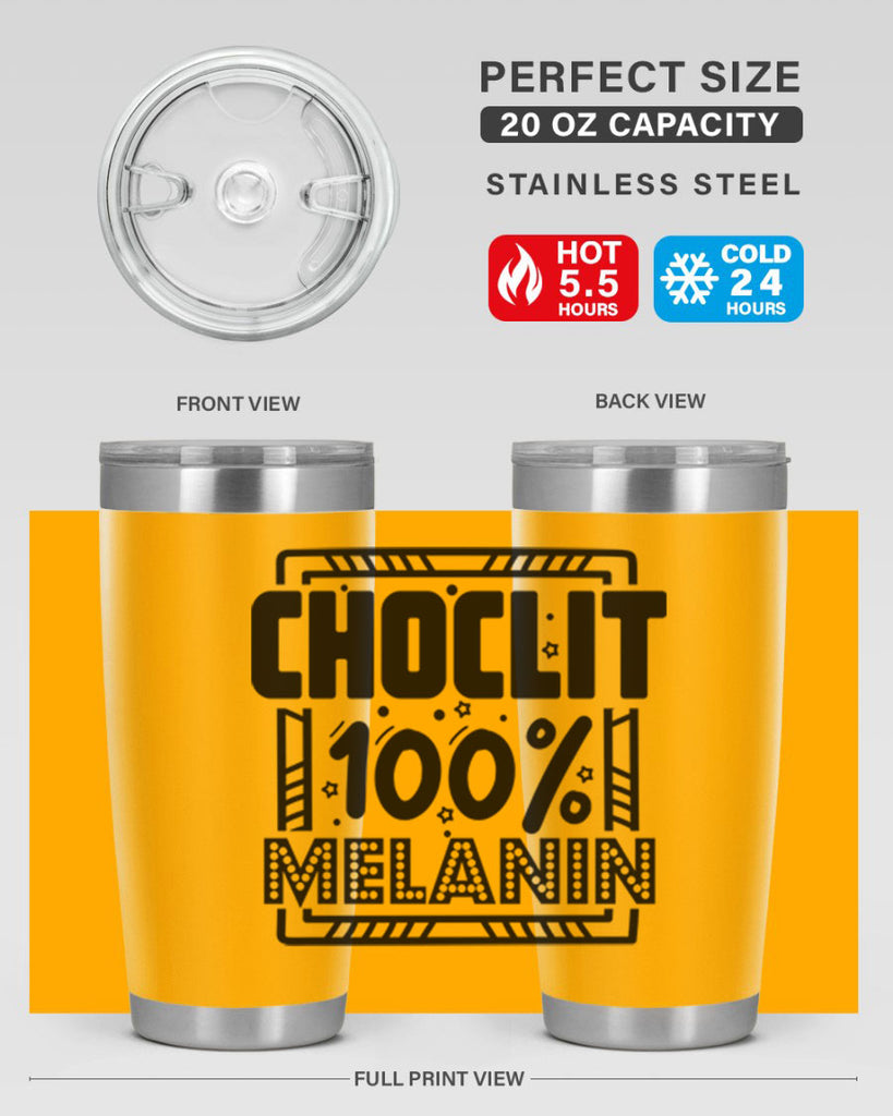 Choclit melanin Style 46#- women-girls- Tumbler