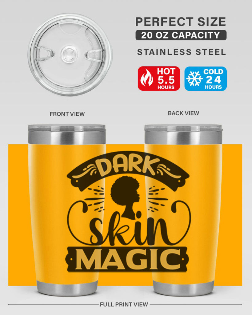 Dark skin magic Style 42#- women-girls- Tumbler
