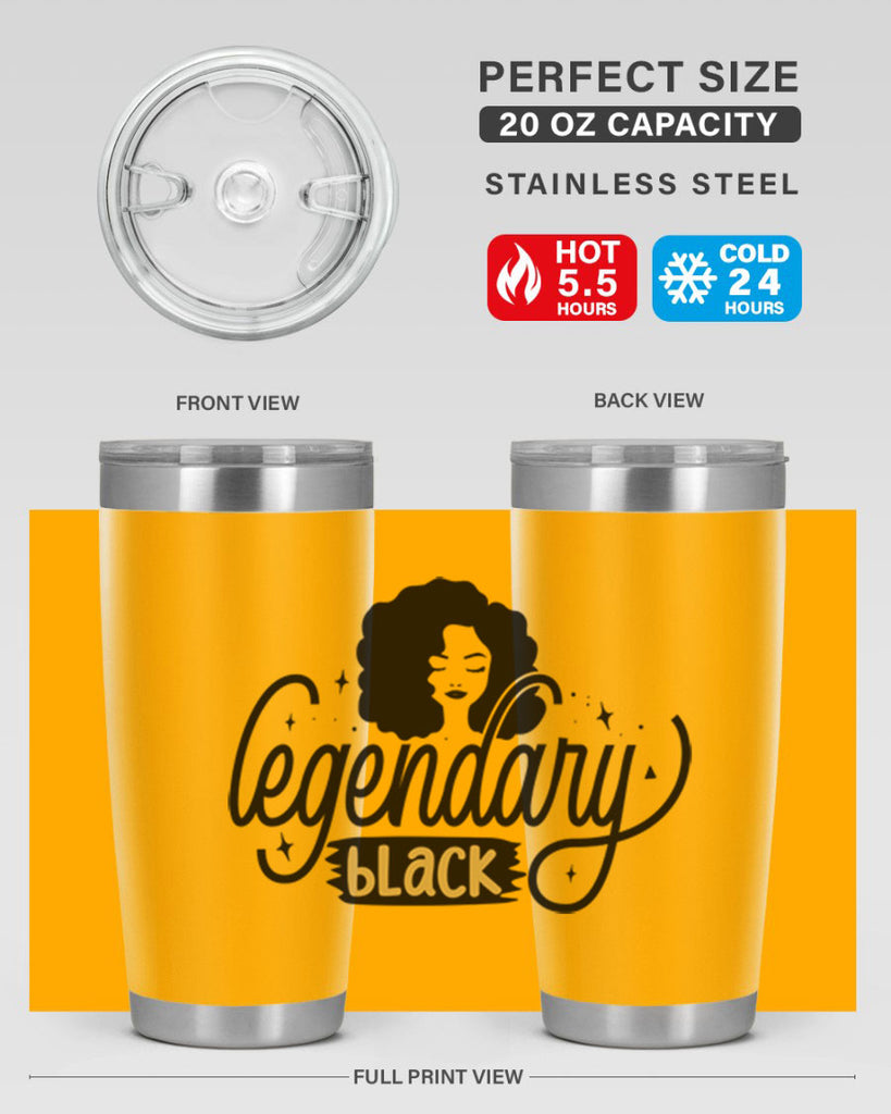 Legendary black Style 27#- women-girls- Tumbler