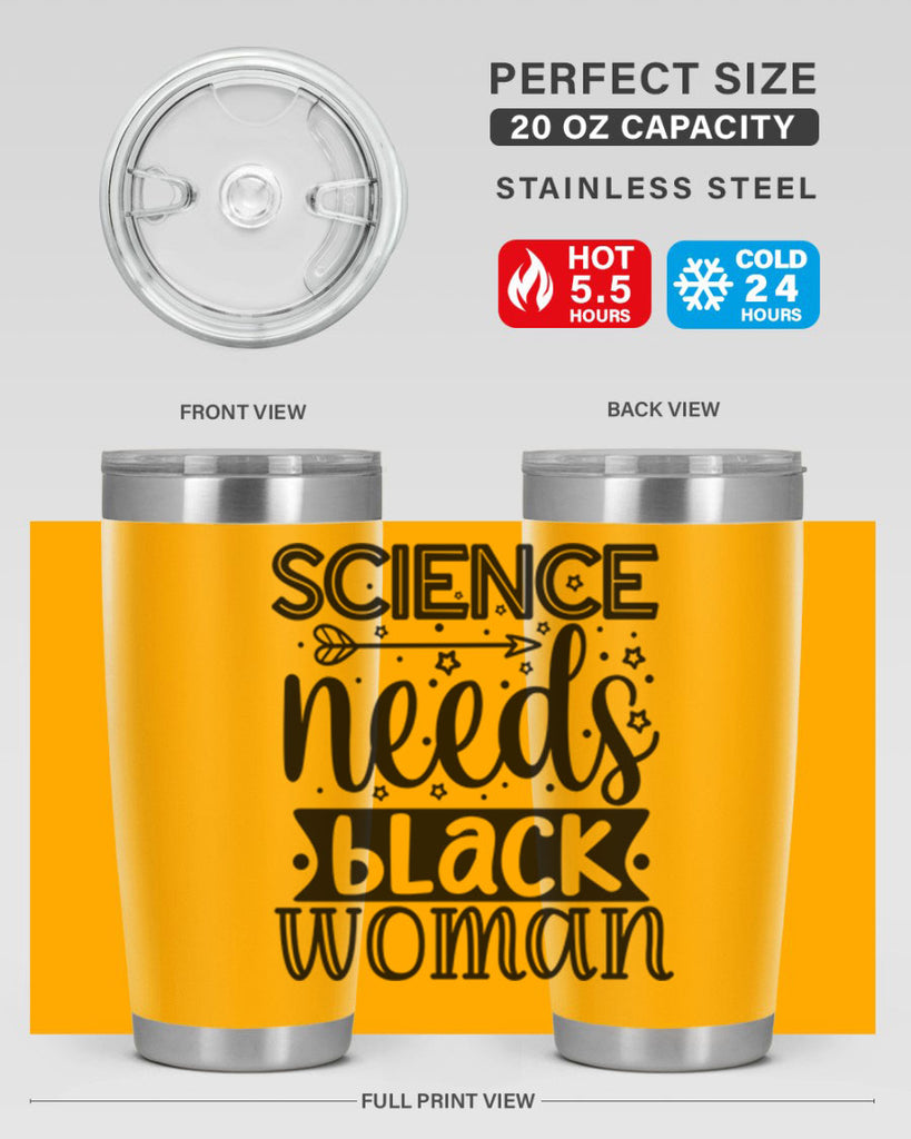 Science needs black woman Style 8#- women-girls- Tumbler