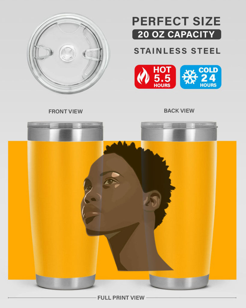 african woman portrait 88#- women-girls- Tumbler
