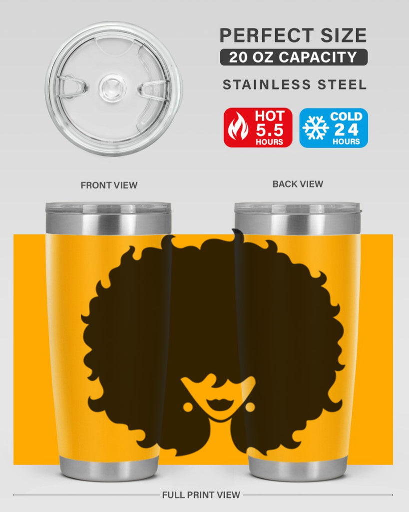 afro woman 69#- women-girls- Tumbler