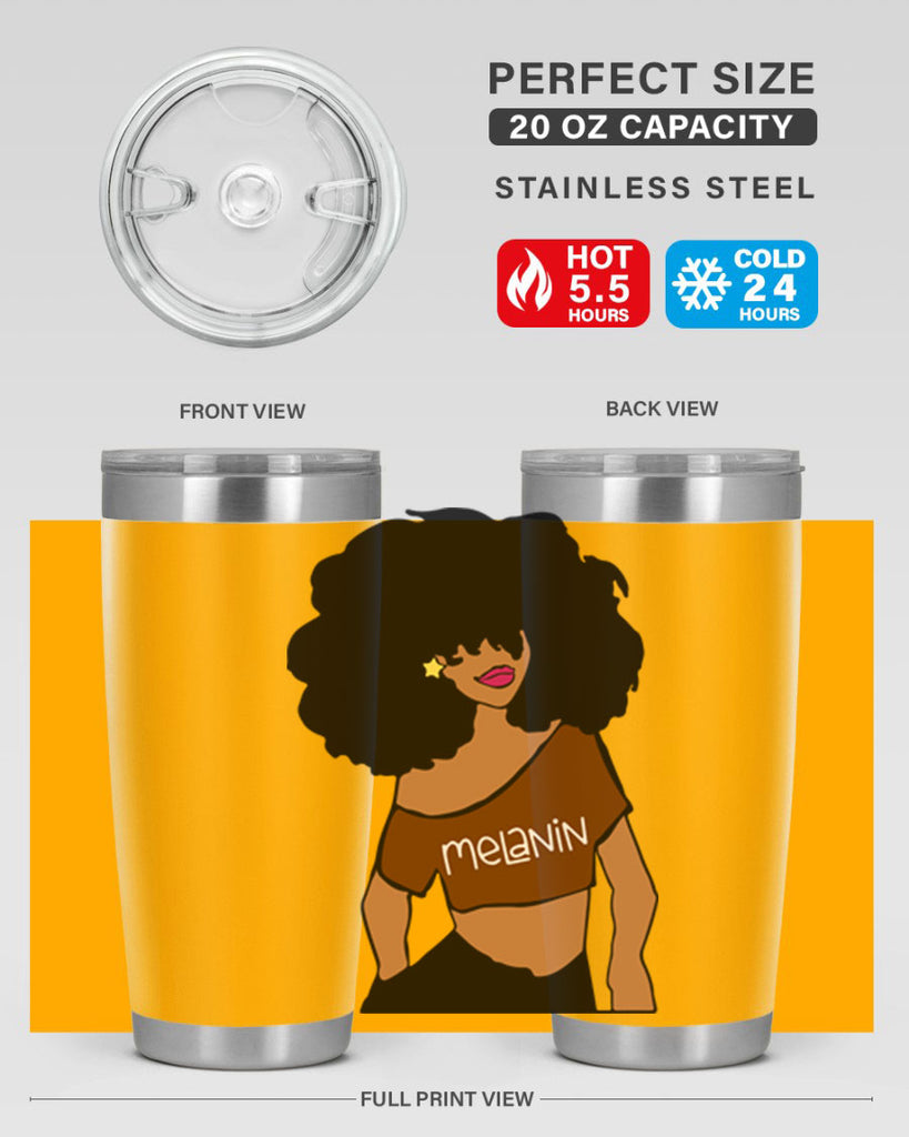 black girl melanin 18#- women-girls- Tumbler