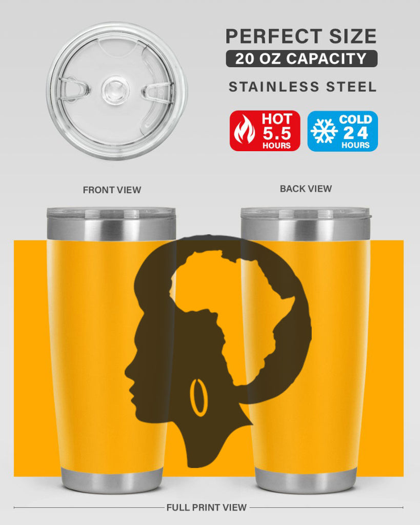 black hostory month africa cocoandbanana 56#- women-girls- Tumbler