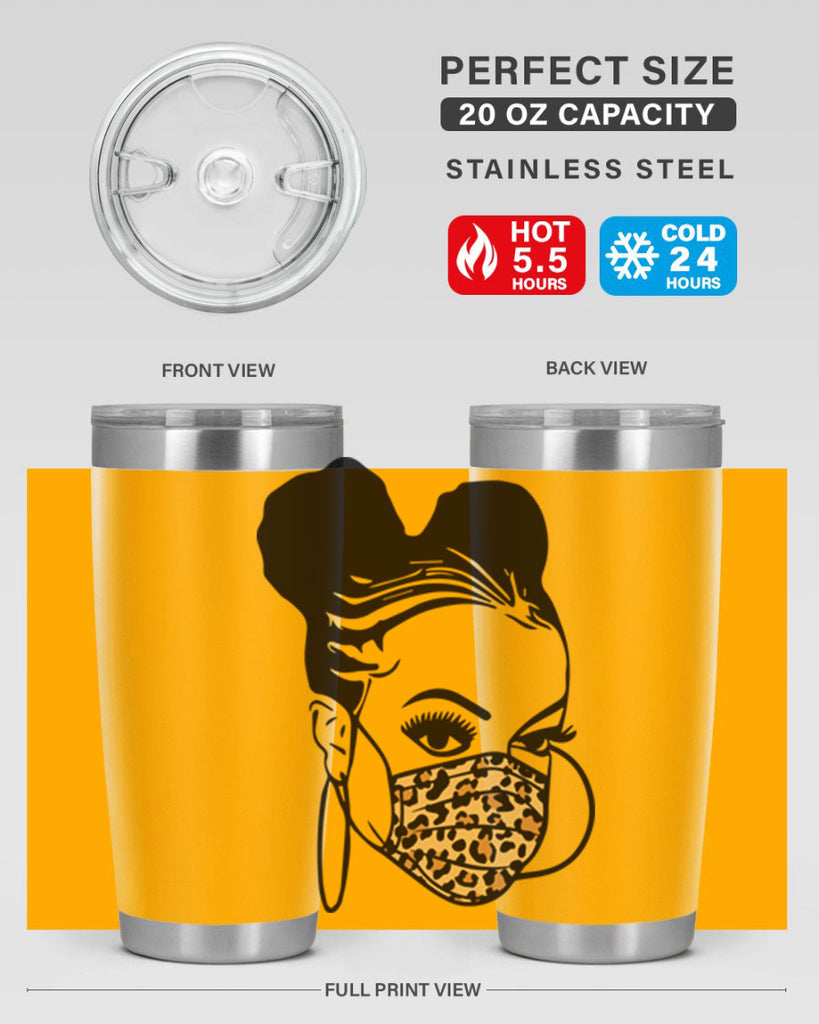 black nurse 4#- women-girls- Tumbler