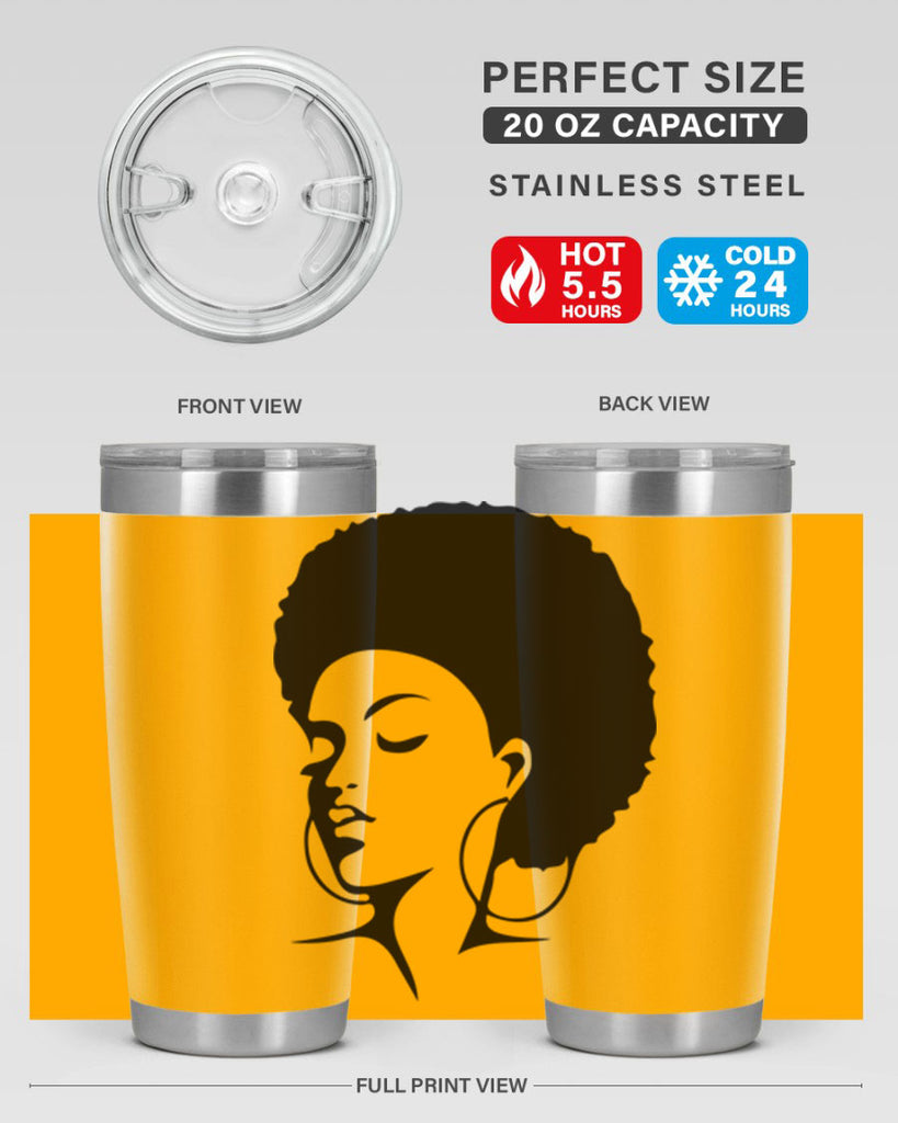 black women - queen 19#- women-girls- Tumbler