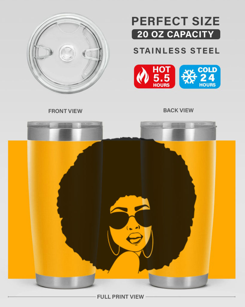 black women - queen 46#- women-girls- Tumbler