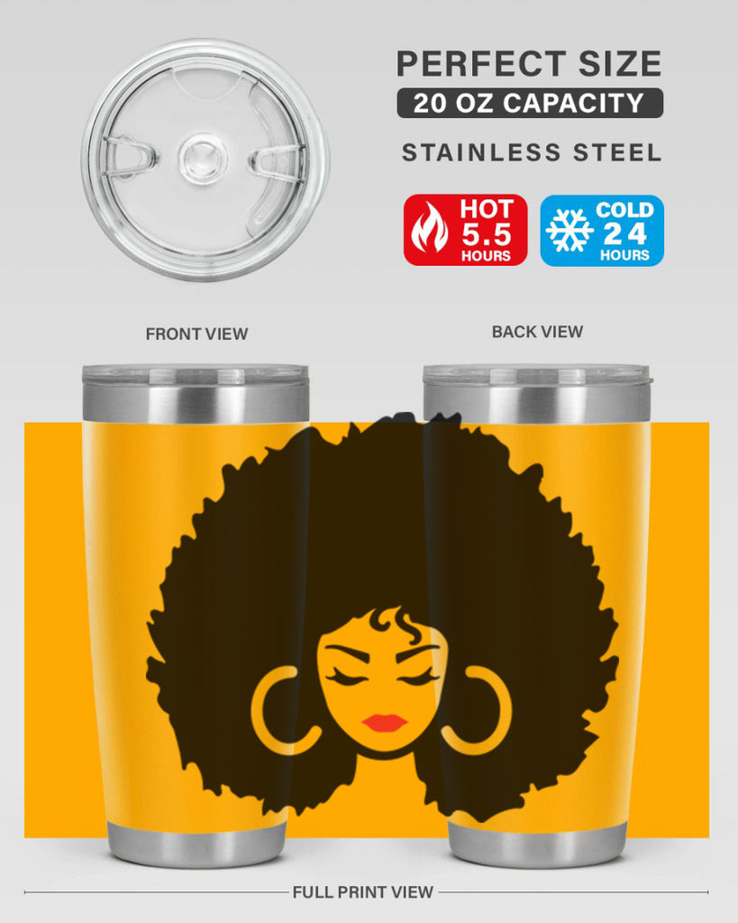 black women - queen 63#- women-girls- Tumbler
