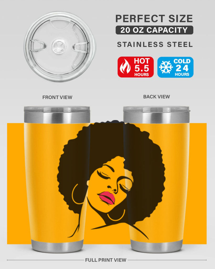 black women - queen 68#- women-girls- Tumbler