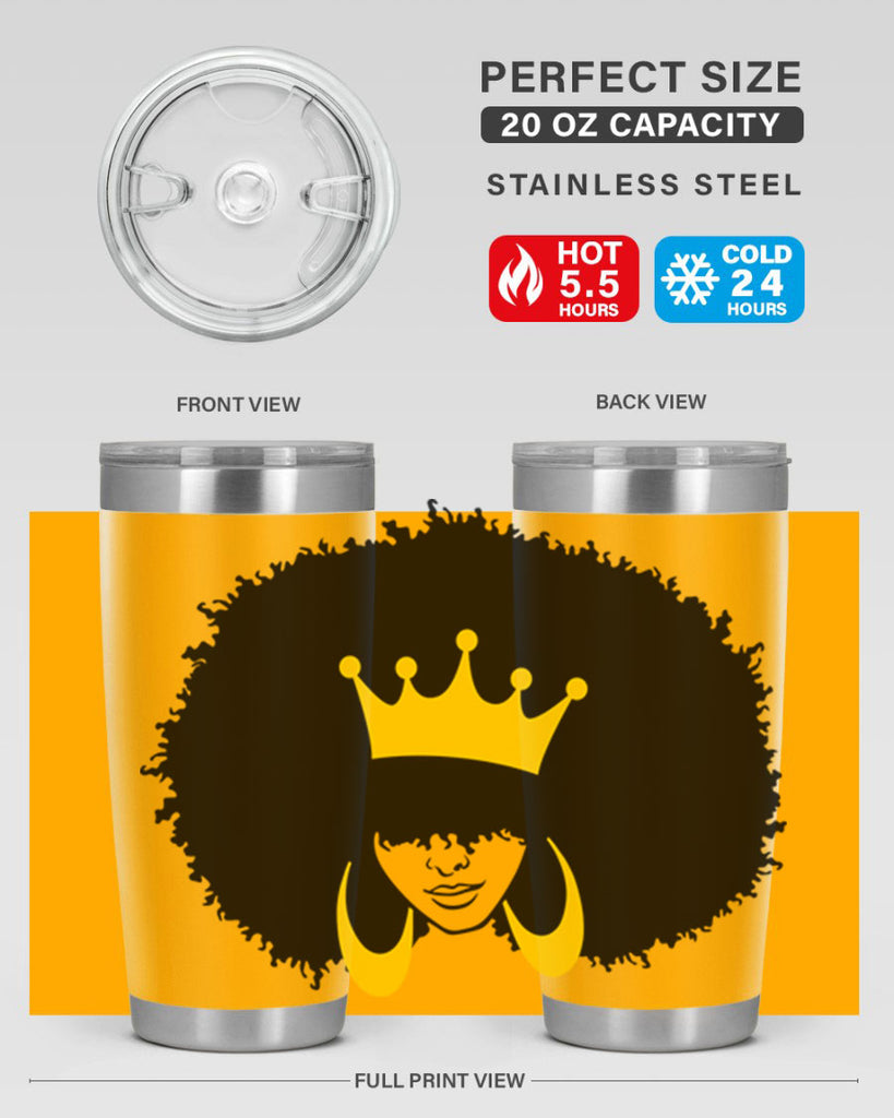 black women - queen 71#- women-girls- Tumbler