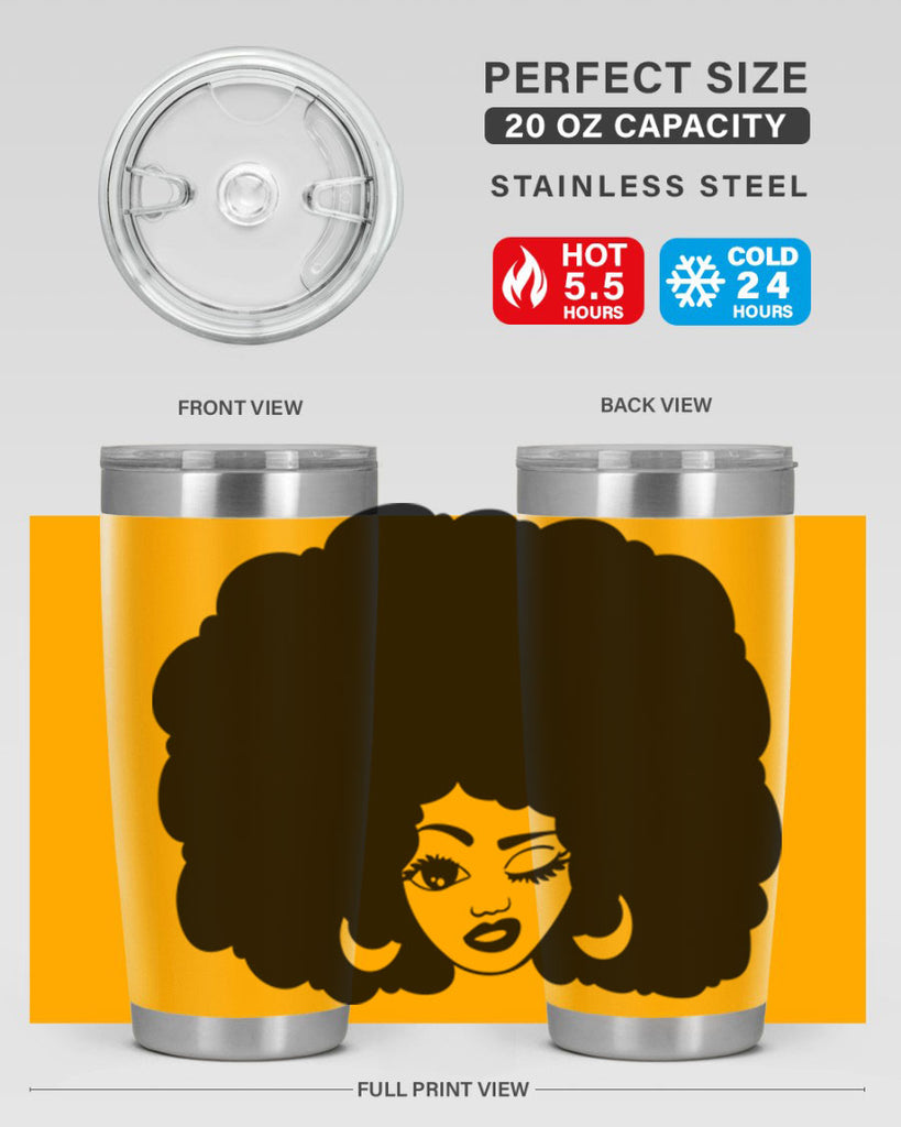 black women - queen 74#- women-girls- Tumbler