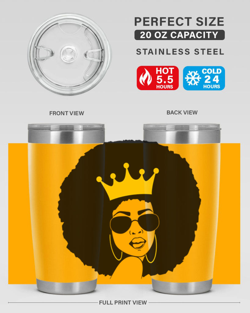 black women - queen 76#- women-girls- Tumbler