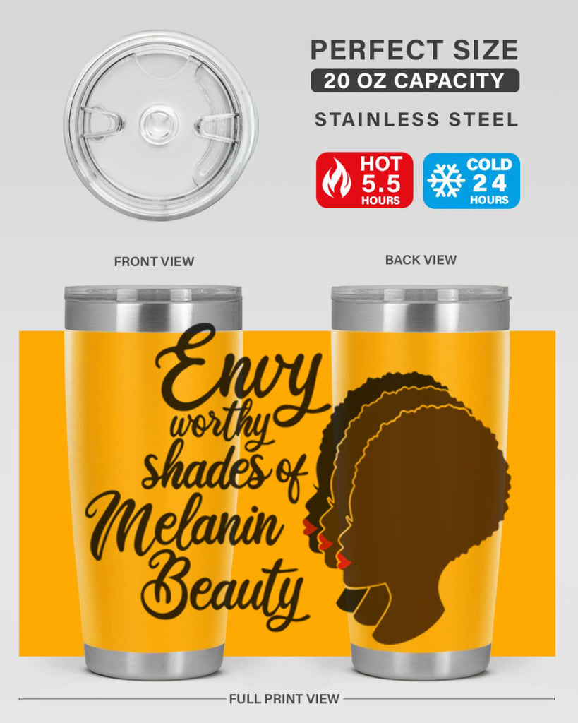 envy worth shades of melanin Style 39#- women-girls- Tumbler