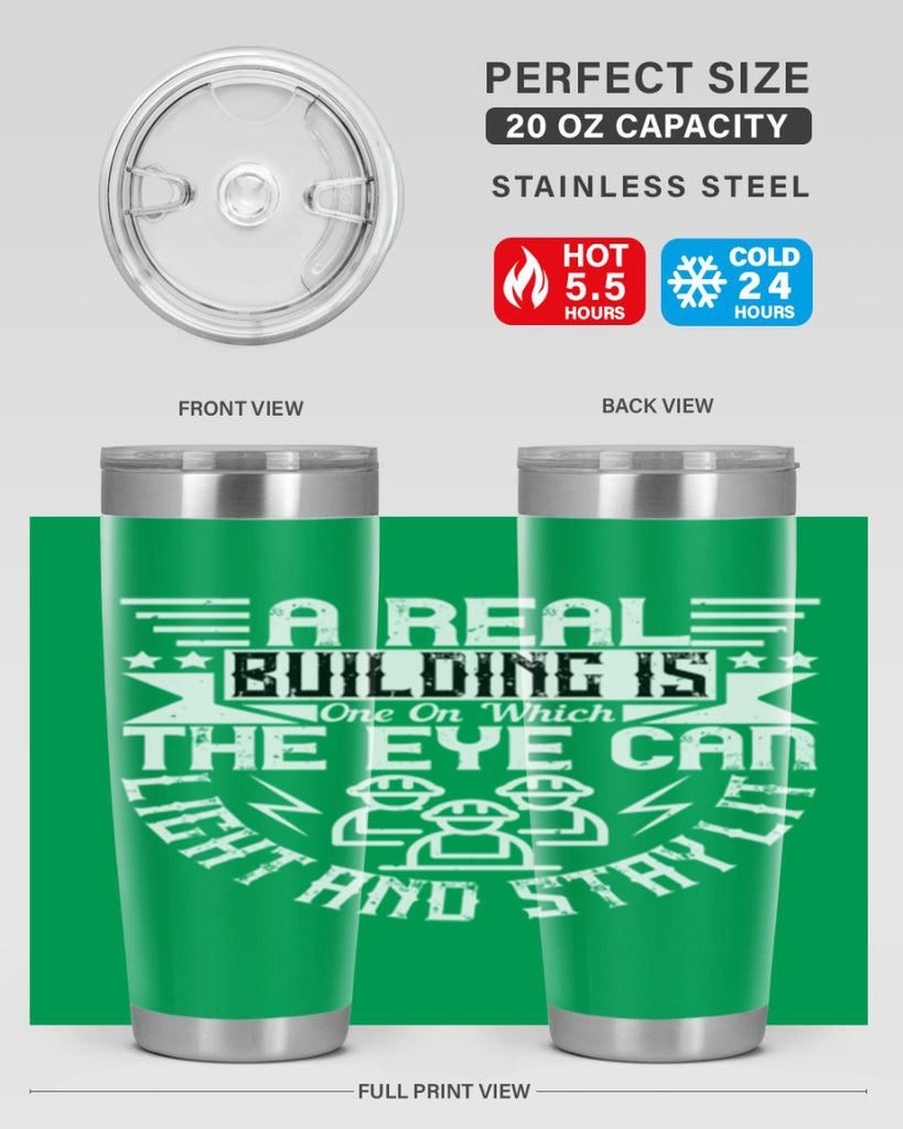 A real building is one on which the eye can light and stay lit Style 17#- architect- tumbler