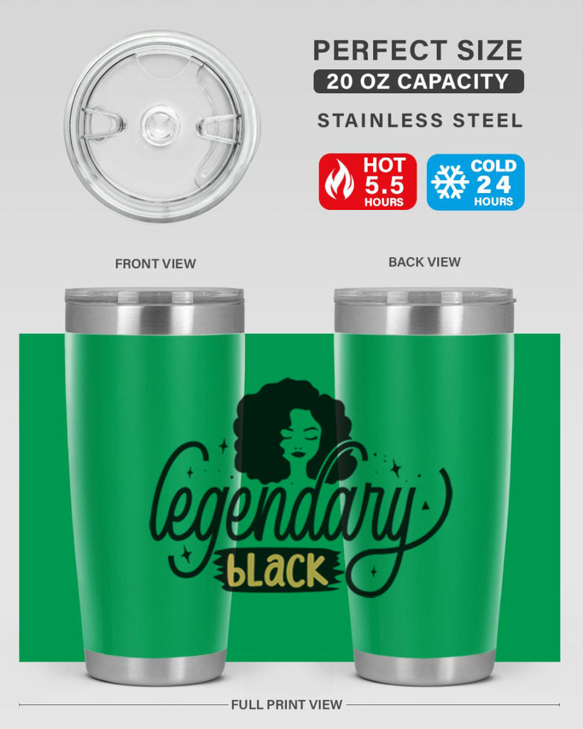 Legendary black Style 27#- women-girls- Tumbler