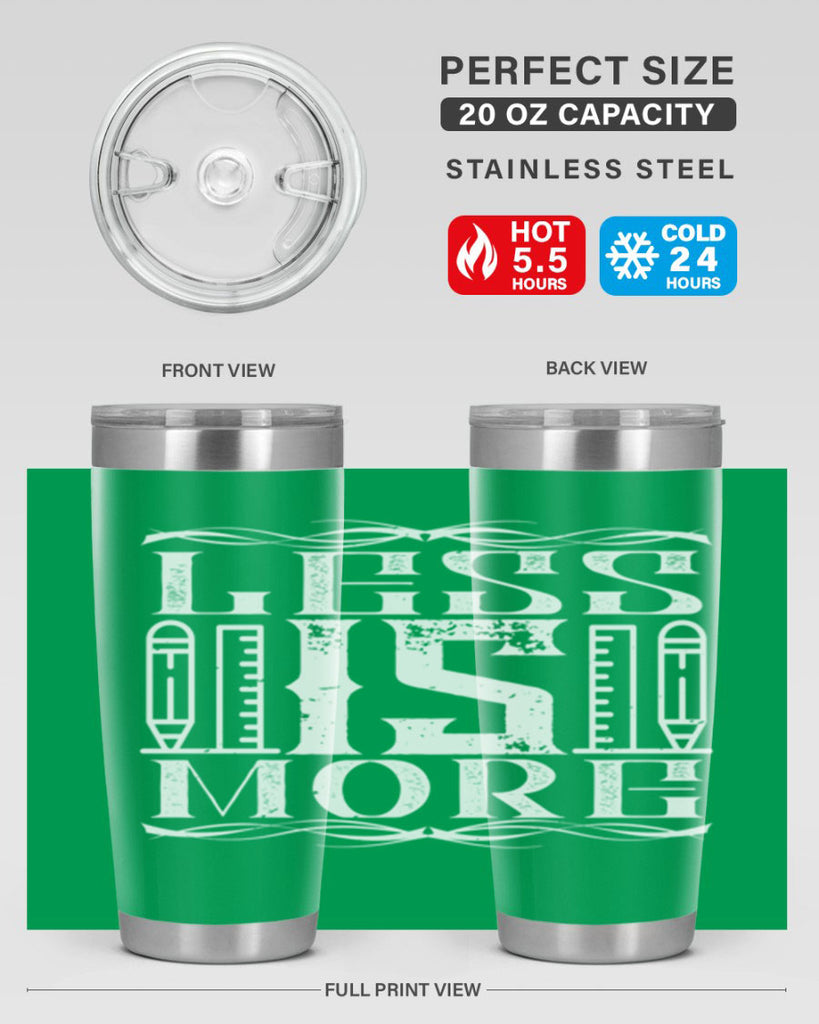 Less is more Style 27#- architect- tumbler