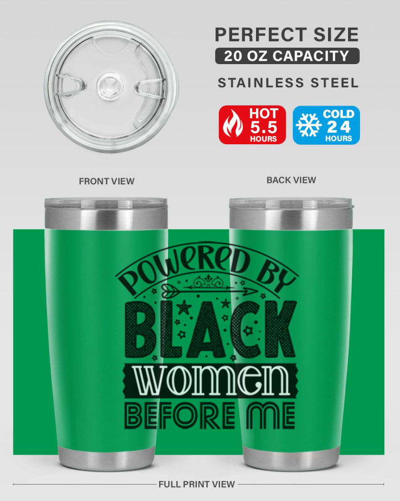 Powered by blackp women before me Style 14#- women-girls- Tumbler