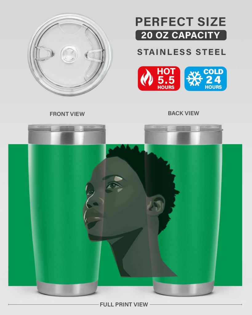 african woman portrait 88#- women-girls- Tumbler