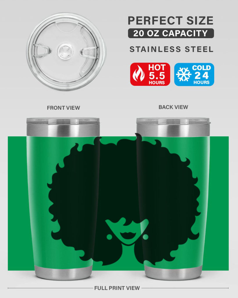 afro woman 69#- women-girls- Tumbler
