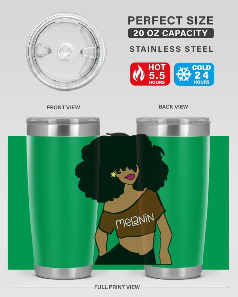 black girl melanin 18#- women-girls- Tumbler