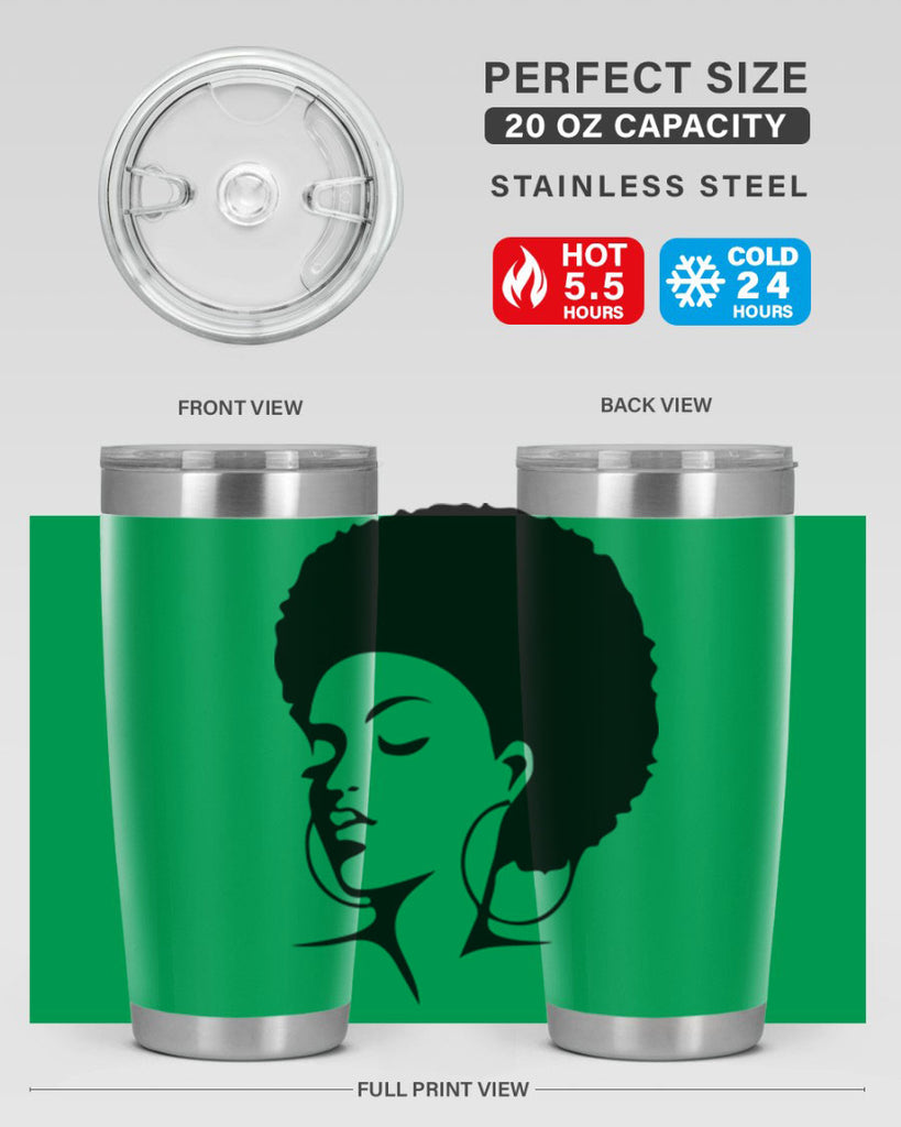 black women - queen 19#- women-girls- Tumbler