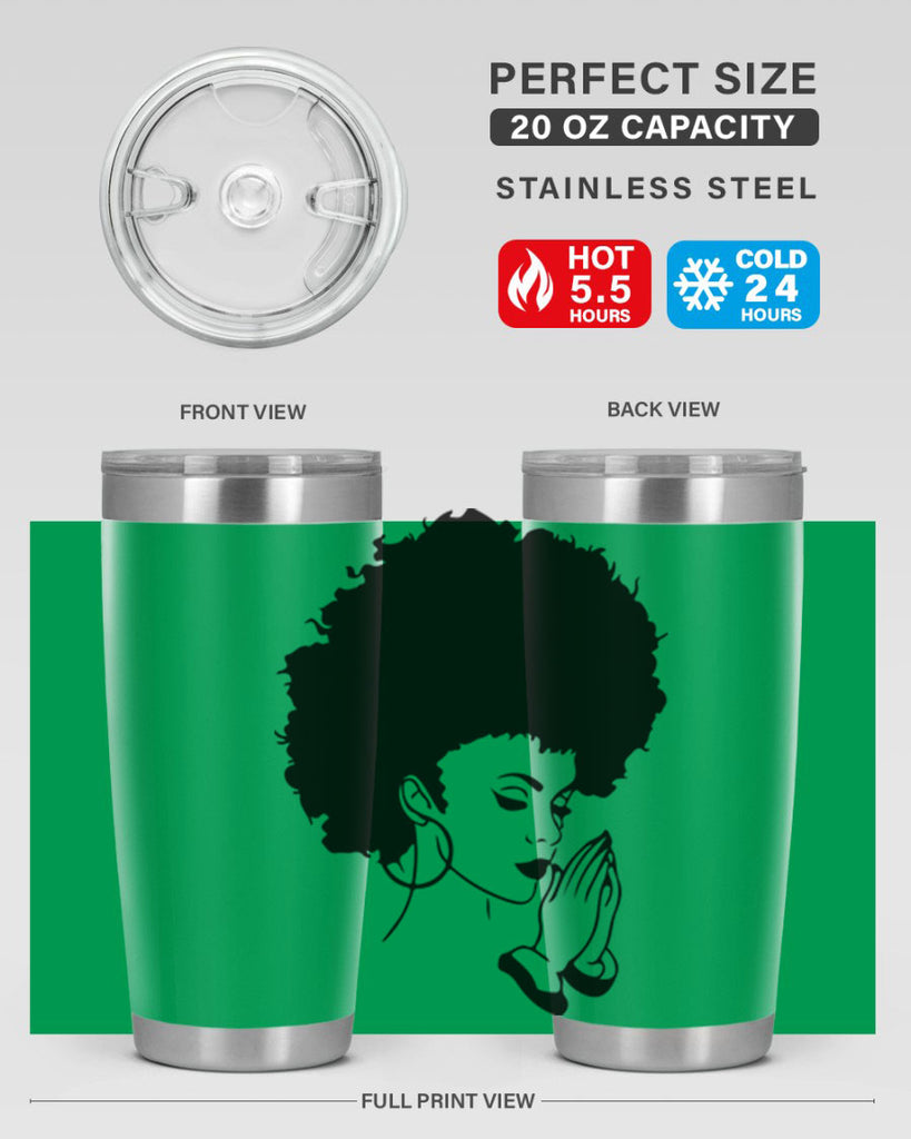 black women - queen 22#- women-girls- Tumbler