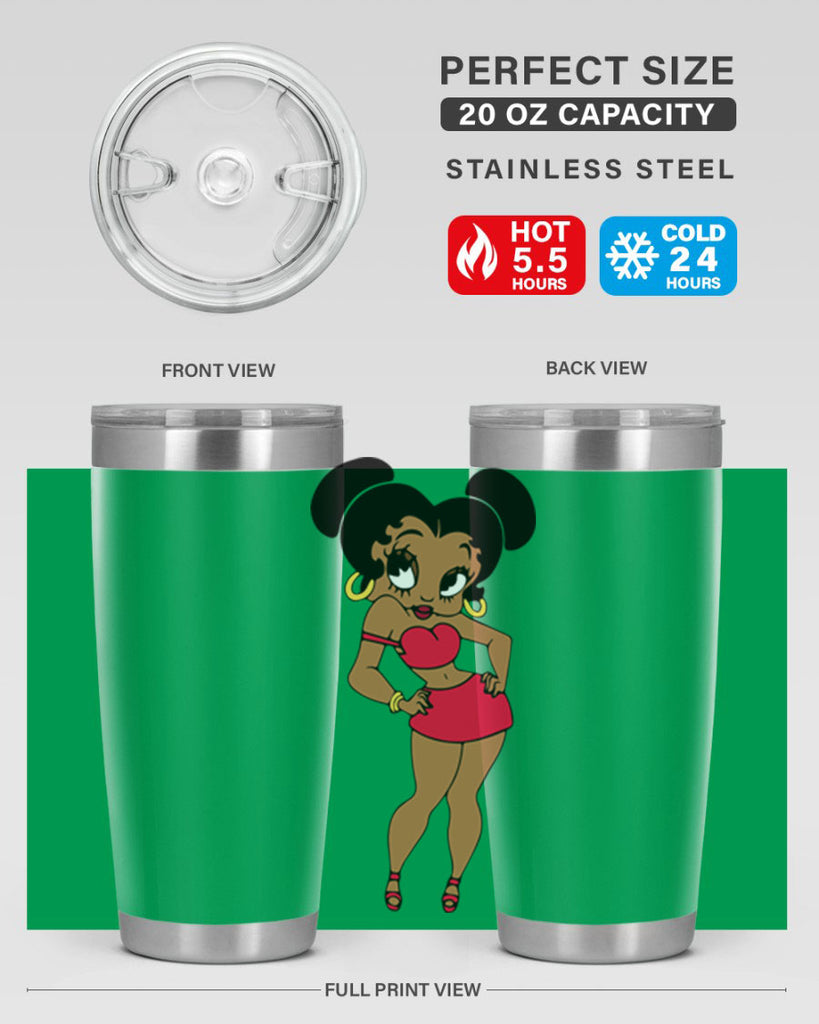 black women - queen 41#- women-girls- Tumbler