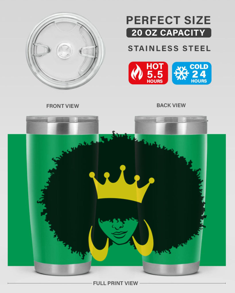 black women - queen 71#- women-girls- Tumbler
