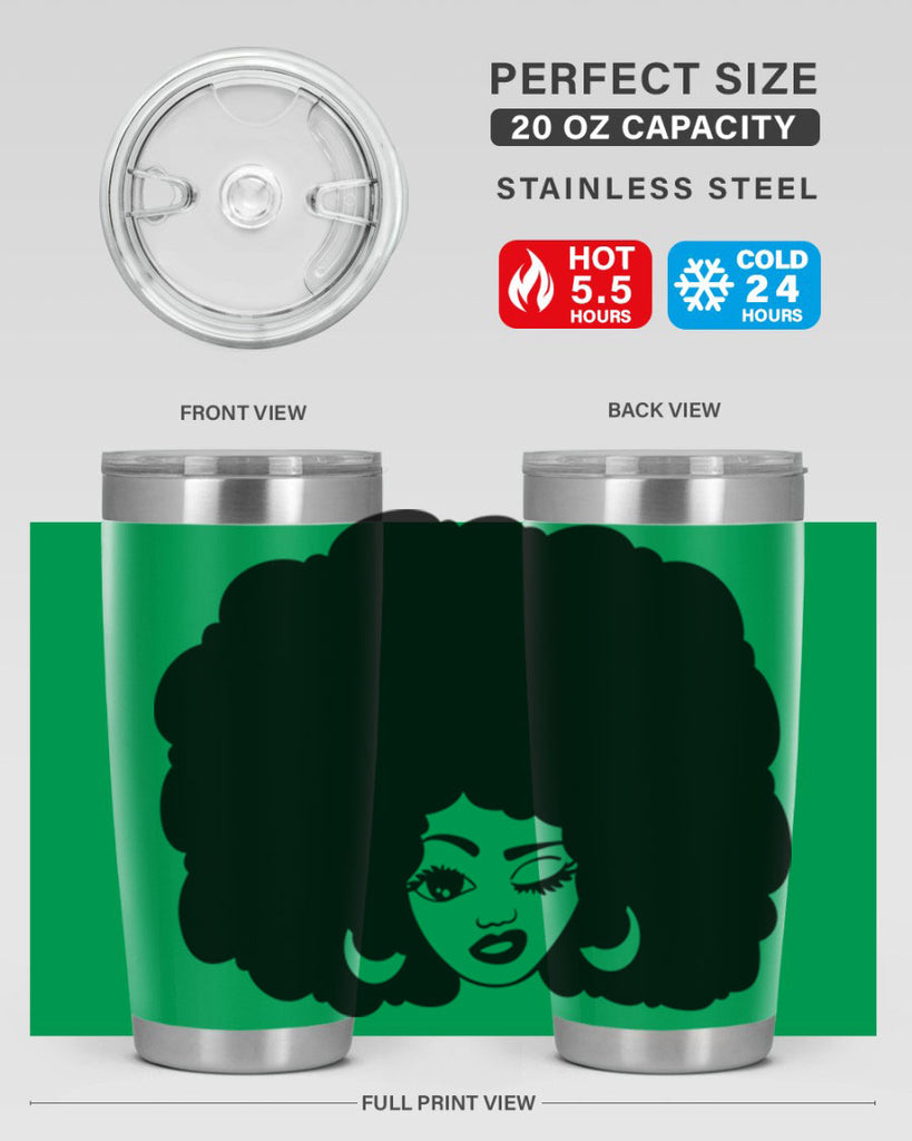 black women - queen 73#- women-girls- Tumbler