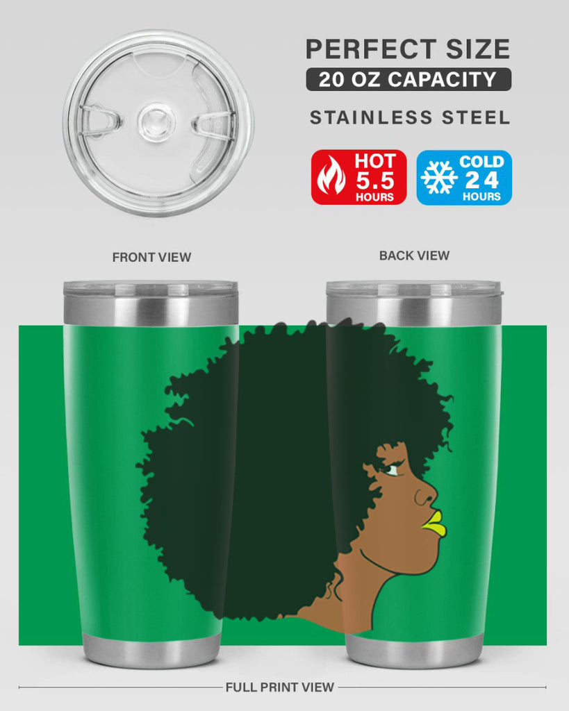 black women - queen 75#- women-girls- Tumbler