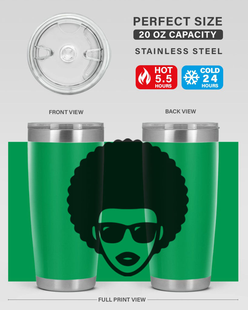 black women - queen 83#- women-girls- Tumbler