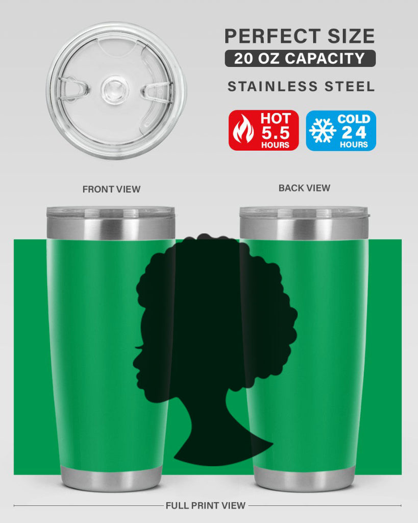 black women - queen 84#- women-girls- Tumbler