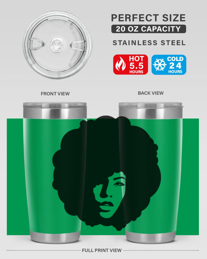 black women - queen 86#- women-girls- Tumbler