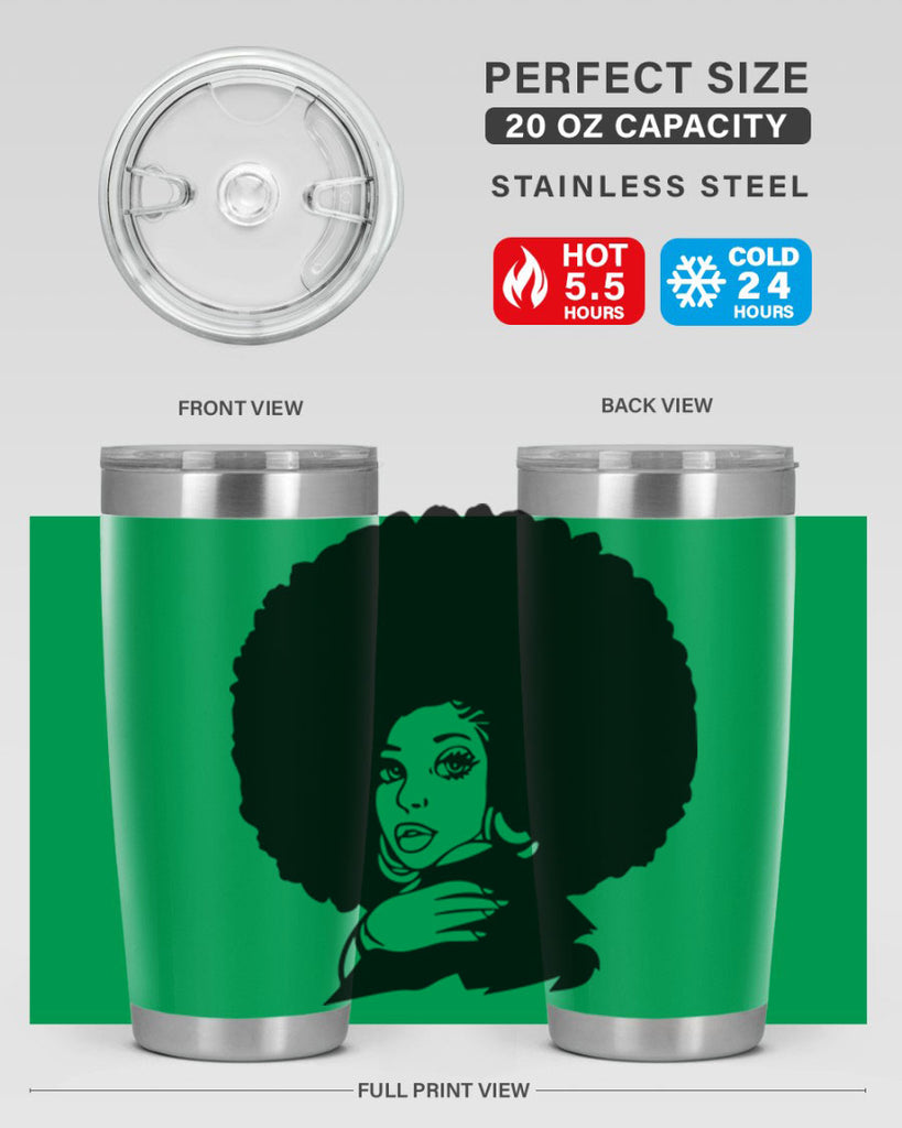 black women - queen 9#- women-girls- Tumbler