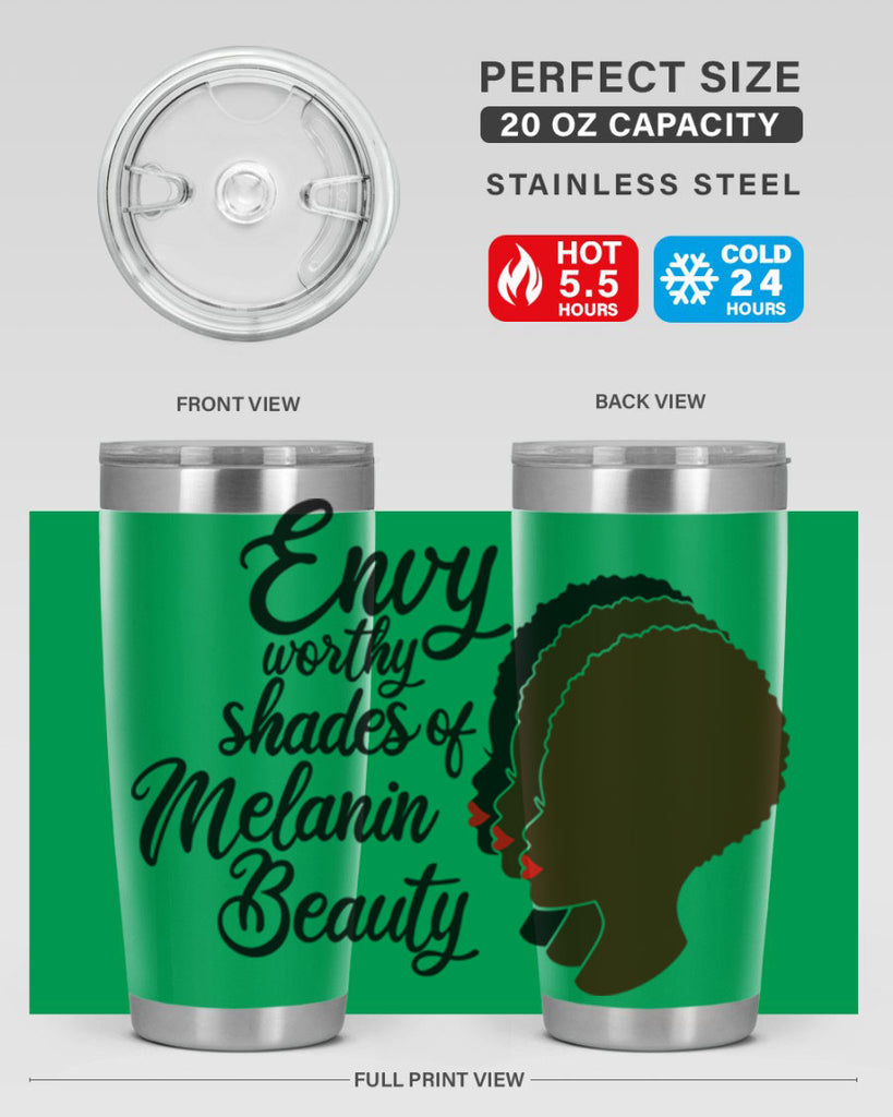 envy worth shades of melanin Style 39#- women-girls- Tumbler