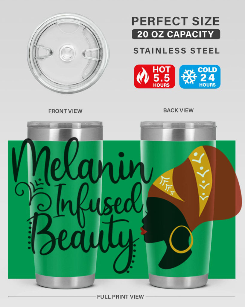 melanin infused beauty Style 20#- women-girls- Tumbler