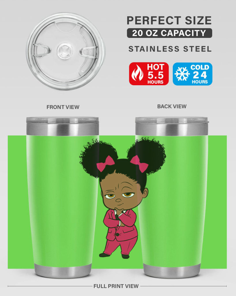 Black girl style 2#- women-girls- Tumbler