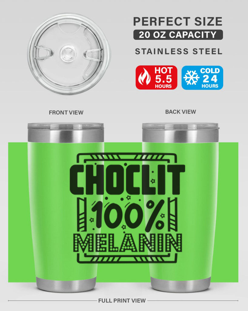 Choclit melanin Style 46#- women-girls- Tumbler