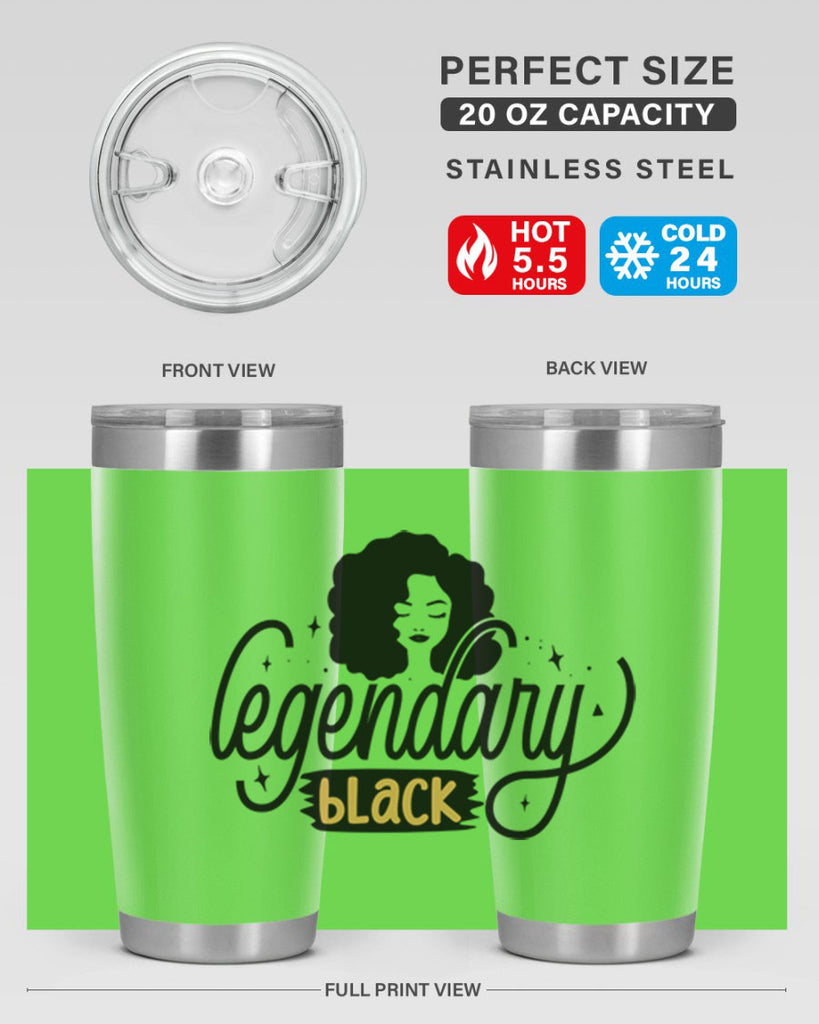 Legendary black Style 27#- women-girls- Tumbler