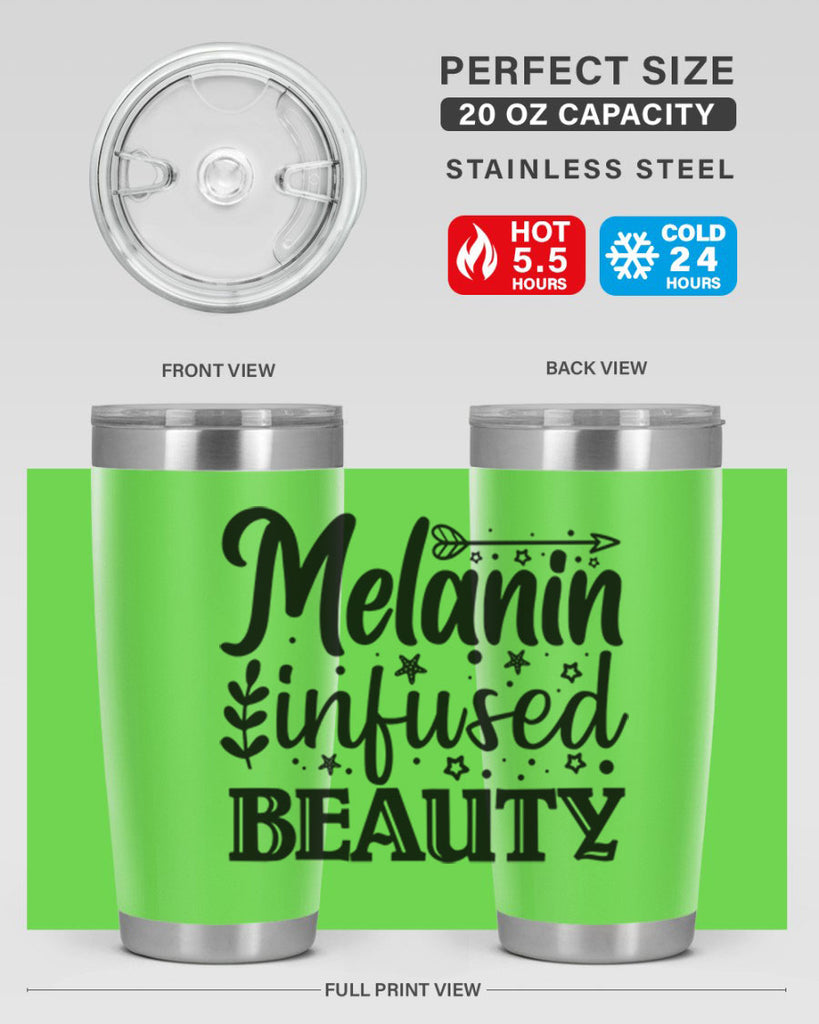Melanin infused beauty Style 21#- women-girls- Tumbler