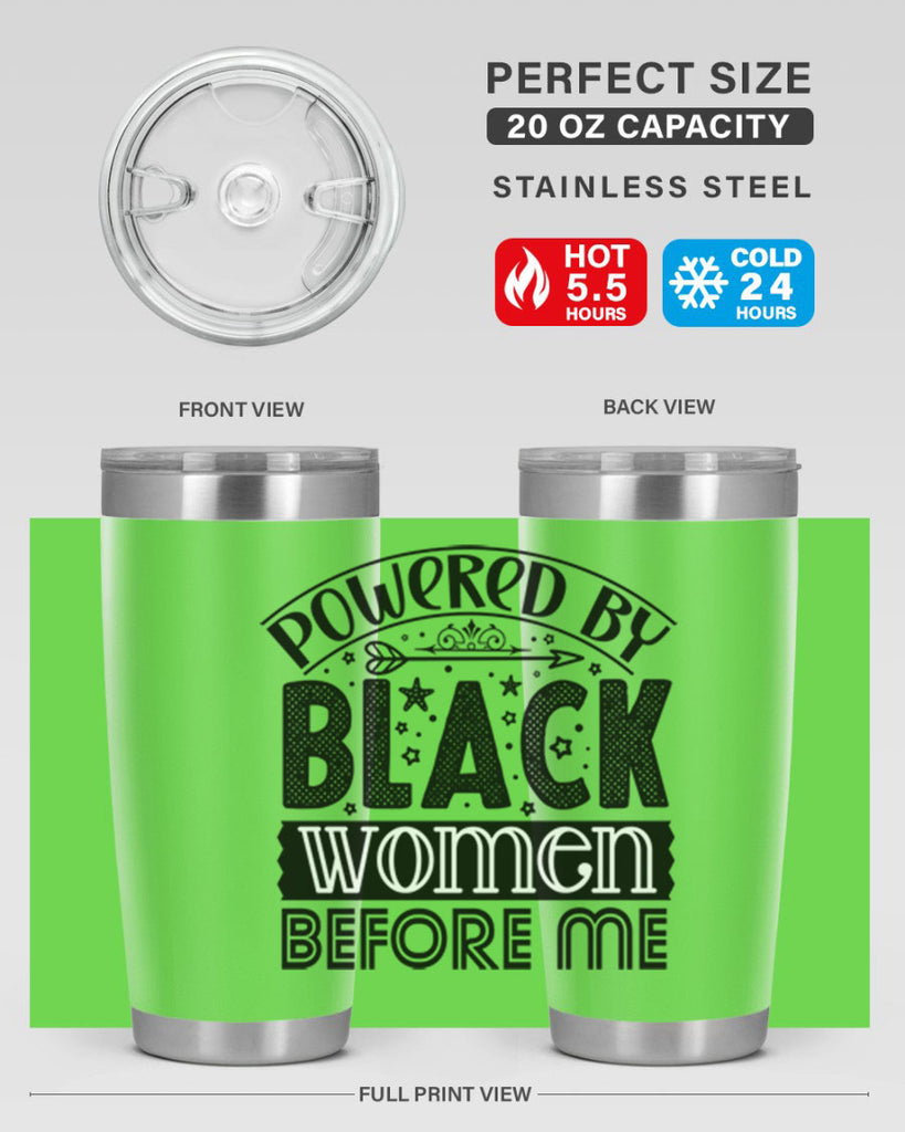 Powered by blackp women before me Style 14#- women-girls- Tumbler