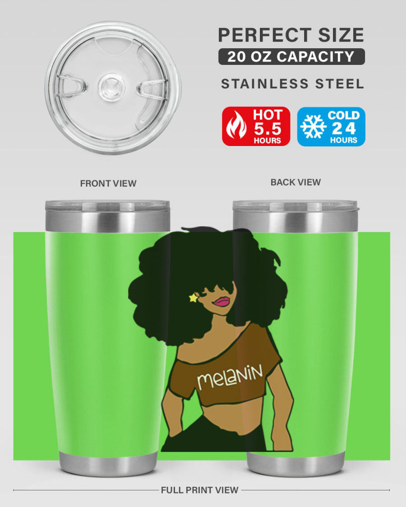 black girl melanin 18#- women-girls- Tumbler