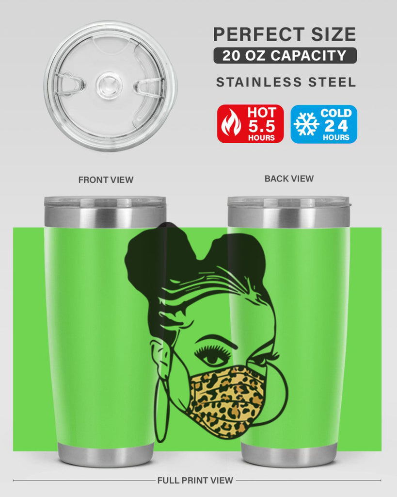 black nurse 4#- women-girls- Tumbler
