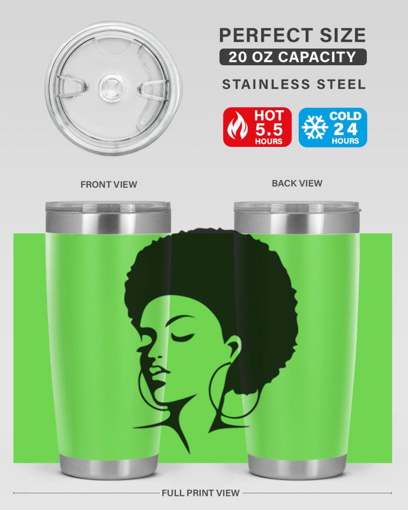 black women - queen 19#- women-girls- Tumbler