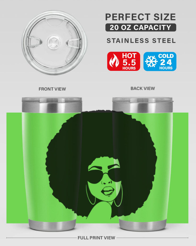 black women - queen 46#- women-girls- Tumbler