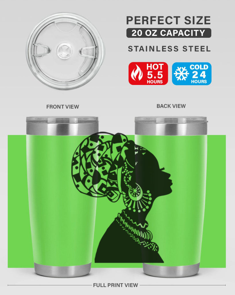 black women - queen 52#- women-girls- Tumbler