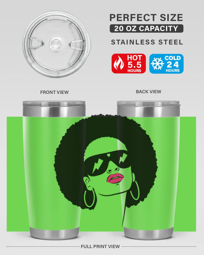 black women - queen 66#- women-girls- Tumbler