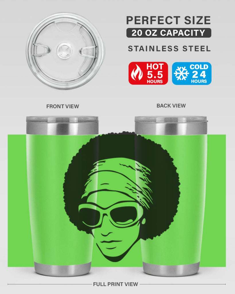 black women - queen 70#- women-girls- Tumbler