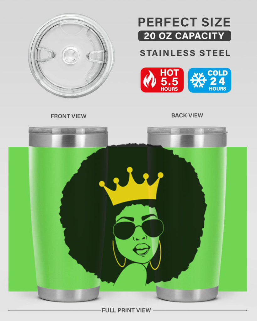 black women - queen 76#- women-girls- Tumbler